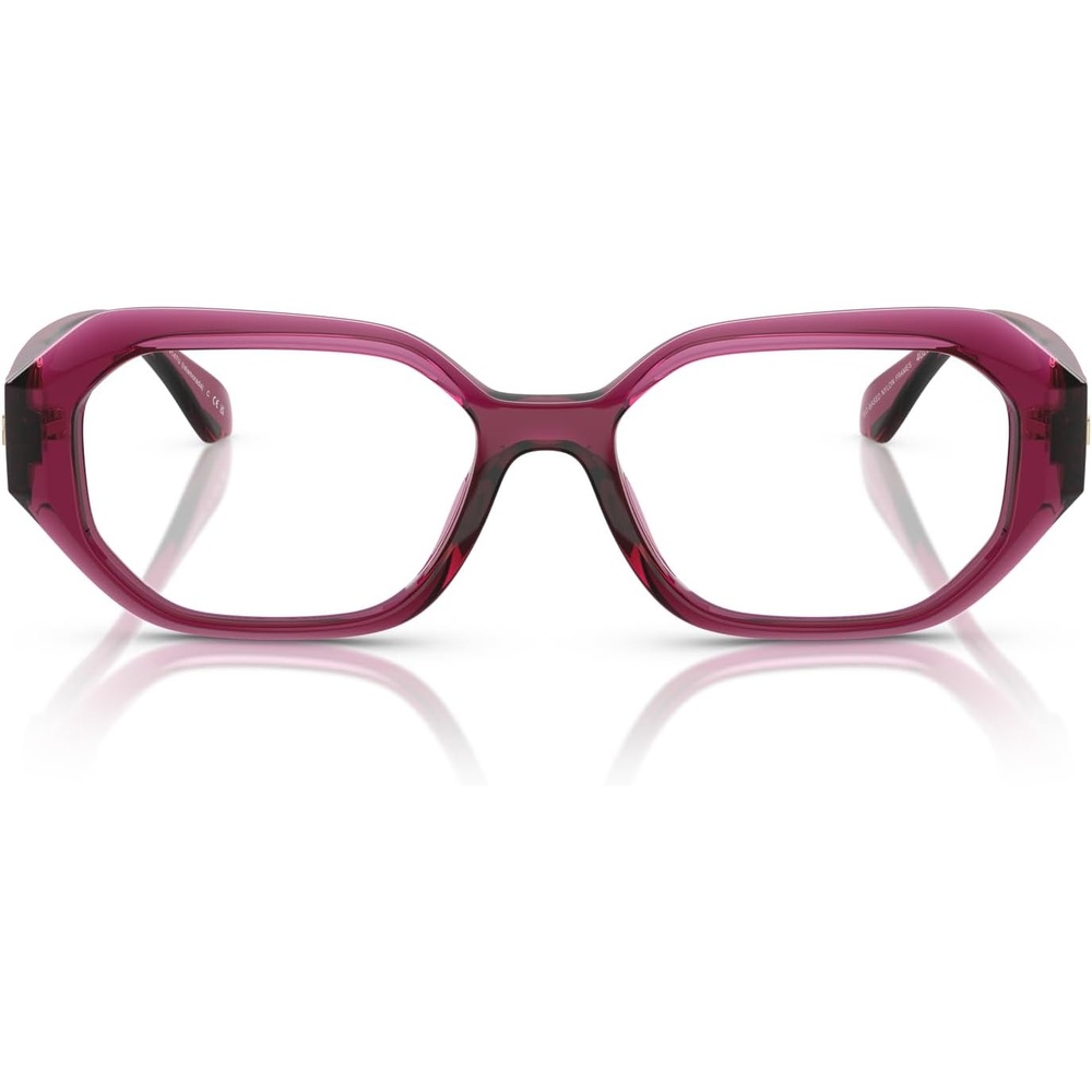 image:imageMichael Kors womens Mk4147u Islamorada Universal Fit Rectangular Prescription Eyewear FramesBerry TransparentDemo Lens