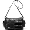 Silver-tone Hardware/Black