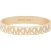 Gold/White MK Bangle