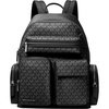 Silver-tone Hardware/Nylon/Black