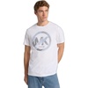 Mk Sport Logo/White