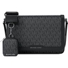 Silver-tone Hardware/Mk Signature/Black