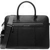 Silver-tone Hardware/Embossed Leather/Black