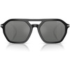 Black/Silver Mirrored Gradient