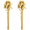 Gold Pavé Drop
