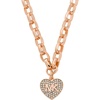 Crystal Heart Logo Pendant