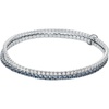 Silver/Blue Stretch