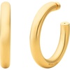 Gold Medium Chunky Hoop