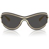 Light Gold Shiny/Dark Grey Solid
