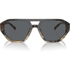 Black Grey Gradient Tortoise/Dark Grey Solid