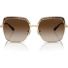 Light Gold/Dark Tortoise Insert/Brown Gradient