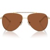 Shiny Light Gold /Brown Solid