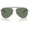 Shiny Light Gold /Green Solid