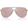 Pink Solid Back Mirrored/Pink Solid Back Mirrored