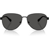 Shiny Black/Dark Grey Solid