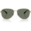 Shiny Light Gold/Green Solid
