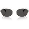 Silver/Dark Grey Solid