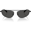 Black Shiny/Dark Grey Solid