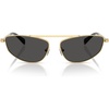 Shiny Gold/Dark Grey Solid