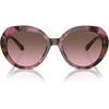 Plum Graphic Tortoise/Cordovan Gradient