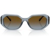 Denim Transparent/Brown Blue Gradient