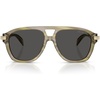 Olive Horn/Grey Monochromatic