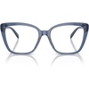 Blue Transparent/Demo Lens