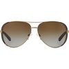 Gold/Dark Chocolate Brown/Brown Gradient Polarized
