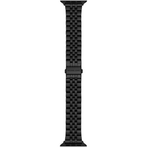 Michael Kors Band for Apple Watch; Stainless Steel Smart Watch Bands for Women; Compatible with Apple Watch 38mm, 40mm, 41mm(Black Bracelet)