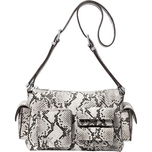 Michael Kors Dakota Medium Pocket Shoulder Bag(Silver-tone Hardware/Aluminum)