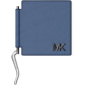 Michael Kors Edison Notched Slim Folding Card Case with Money Clip(French Blue)