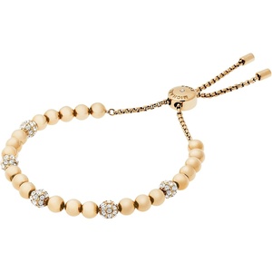 Michael Kors Gold Bracelet for Women; Bracelets; Jewelry for Women(Gold Beaded)