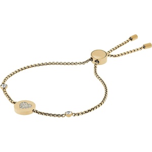 Michael Kors Gold Bracelet for Women; Bracelets; Jewelry for Women(Heart Chain)
