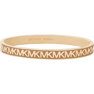 Michael Kors Gold Bracelet for Women; Bracelets; Jewelry for Women(MK Repeating Logo)