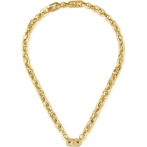 Michael Kors Gold-Tone Necklace for Women; Necklaces for Women; Jewelry for Women(Chunky Chain Link)