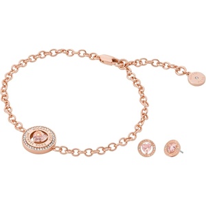 Michael Kors Jewelry Gift Set for Women; Jewelry for Women(Rose Gold)