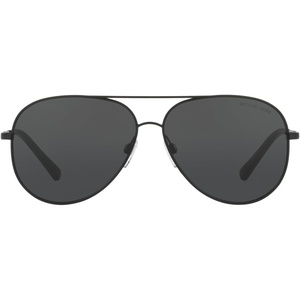 Michael Kors MK5016 Kendall Sunglasses, Matte Black/Grey Solid, 60 mm