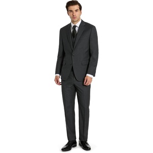 Michael Kors Men’s 3-Piece Classic Fit Suit Separates | Vests | Weddings & Formal Events (Jackets & Pants Sold Seperately)(Grey)