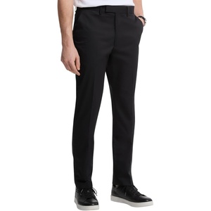 Michael Kors Men’s Cotton Tech Tab Front Pant(Black)
