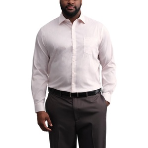 Michael Kors Mens Dress Shirt Travel Stretch Tall Fit (Big and Tall)(Peach)