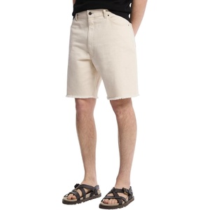 Michael Kors Men’s Frayed Denim Short(Ecru)
