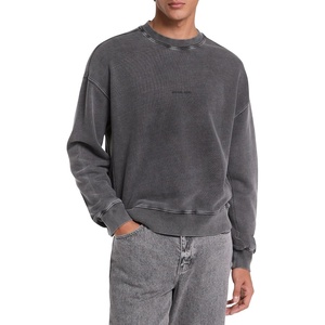 Michael Kors Men’s French Terry Sweatshirt(Black)