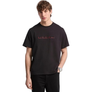 Michael Kors Men’s Graphic T-Shirt(Emboss Logo/Black)