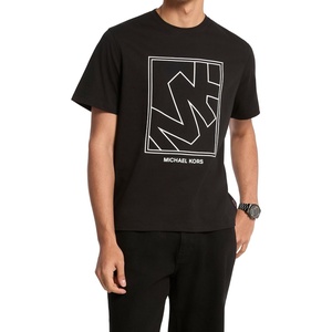 Michael Kors Men’s Graphic T-Shirt(Hd Logo/Black)