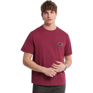Michael Kors Men’s Graphic T-Shirt(Mk Dot Logo/Deep Mulberry)