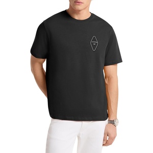 Michael Kors Men’s Graphic T-Shirt(Mk Keychain Logo/Black)