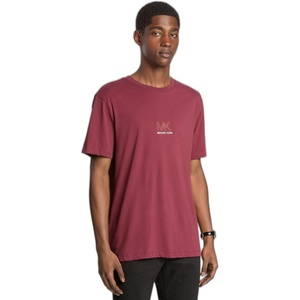 Michael Kors Men’s Graphic T-Shirt(Mk Logo Box/Oxblood)