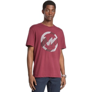 Michael Kors Men’s Graphic T-Shirt(Mk Sport Logo/Oxblood)