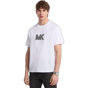 Michael Kors Men’s Graphic T-Shirt(Mk2000 Logo/White)