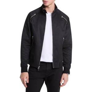 Michael Kors Men’s Harrington Jacket(Black)